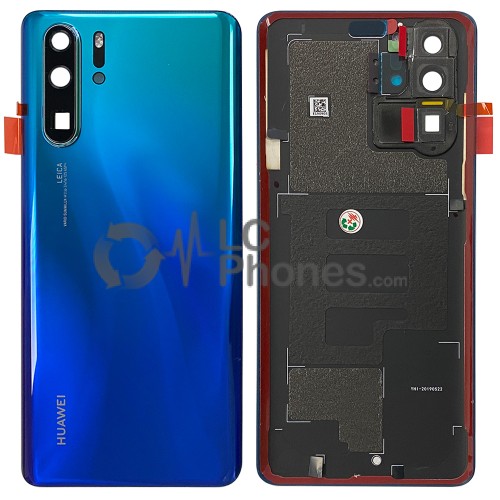 Huawei P30 Pro - OEM Battery Cover With Adhesive & Camera Lens Aurora