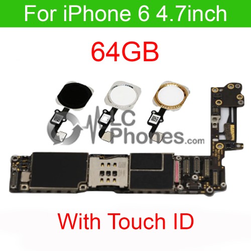 iPhone 6 - Fully Functional Logic Board with Touch ID 64GB UNLOCKED