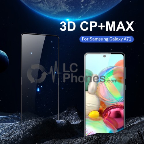 Samsung Galaxy A71 A715 / A71 5G A716 - NillKin 3D CP+ Max Full Coverage Anti-explosion Tempered Glass