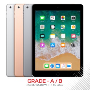 iPad 9.7 (2018) 6th Gen A1954 Wi-Fi + Cellular 32GB Grade A / B