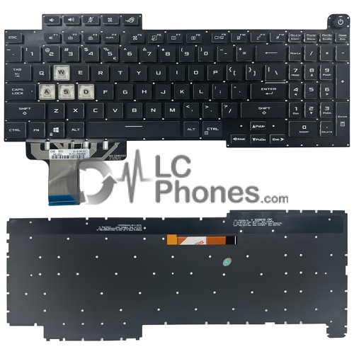 ASUS ROG G713Q - Keyboard American US Layout with Backlight