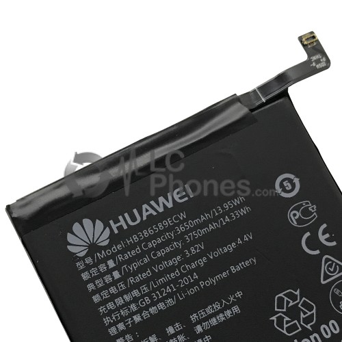 Huawei P30 Lite / P10 Plus / Nova 3 / Nova 5T / Mate 20 Lite / Honor 8X / Honor View 10 Lite / Honor 20 - (Original Used) Battery HB386589ECW 3650mAh 13.95Wh (No Warranty)