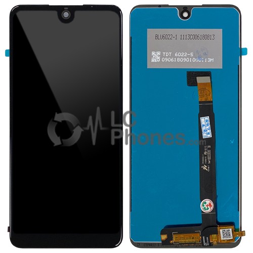 Wiko View 2 Pro - Full Front LCD Digitizer Black