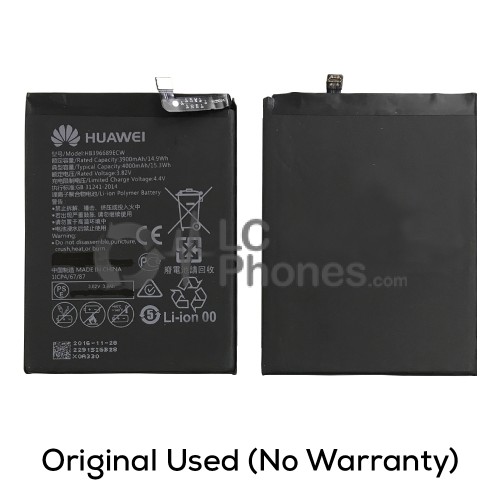 Huawei Mate 9 / Y7 (2017) / Nova Lite Plus - (Original Used) Battery HB396689ECW 3900mAh 14.9Wh (No Warranty)