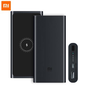 Xiaomi - 18W Fast Charge Power Bank Lite with 10W MAX Wireless Charge 10000mAh Black