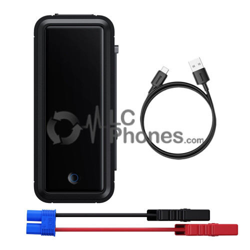 Baseus - BS-CH007 Super Energy Mega Series Jump Starter with Supercapacitor 3000A 12V USB-C / EC8 / DC Grey (C00265300821-00)