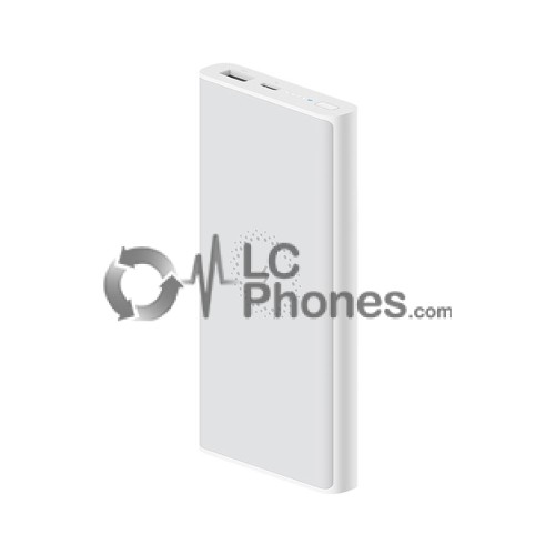 Xiaomi - 18W Fast Charge Power Bank Lite with 10W MAX Wireless Charge 10000mAh White