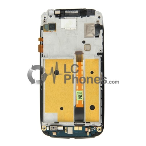 HTC One S - Full Front LCD Digitizer with Frame Black