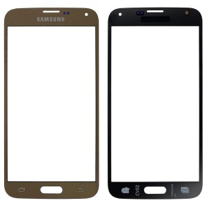 Samsung Galaxy S5 Neo G903 - Front Glass Gold