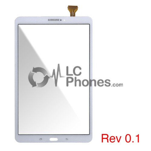 Samsung Galaxy Tab A 2016 T580 T585 - Front Glass Digitizer White rev0.1