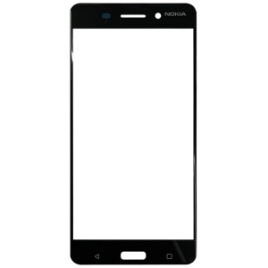 Nokia 6 TA-1021 TA-1025 TA-1033 - Front Glass Black