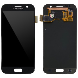 Samsung Galaxy S7 G930F - Full Front LCD Digitizer  Black