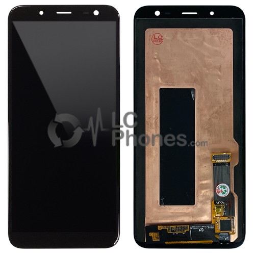 Samsung Galaxy J6 2018 J600F - Full Front LCD Digitizer (Original Remaded) Black