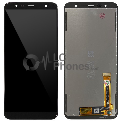 Samsung Galaxy J4+ J415 / J6+ 2018 J610 - Full Front LCD Digitizer Black (Original Remaded)