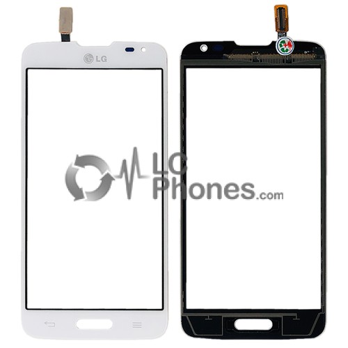 LG L90 D405 - Front Glass Digitizer White