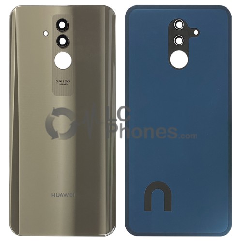 Huawei Mate 20 Lite - OEM Battery Cover Gold with Camera Lens & Adhesive