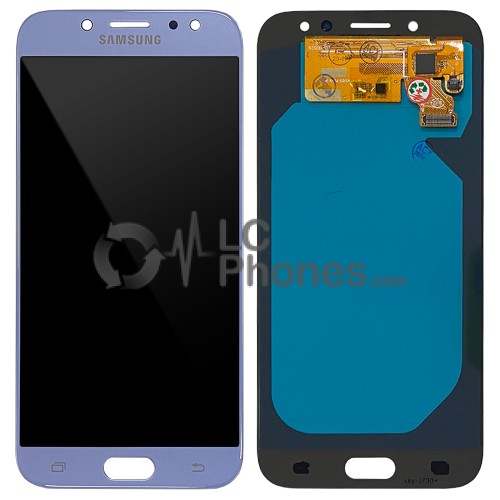 Samsung Galaxy J5 2017 J530 - Full front LCD Digitizer Blue  (Original Remaded)