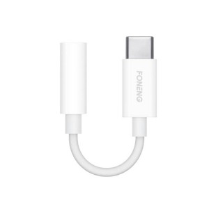 Foneng - BM21 Type-C Audio Cable to Jack 3.5mm White