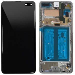 Samsung Galaxy S10 5G G977F - Full Front LCD Digitizer With Frame Majestic Black 