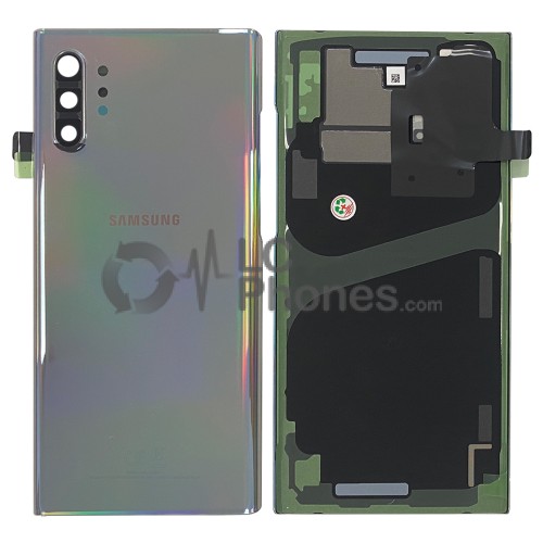 Samsung Galaxy Note 10+ N975 - Battery Cover Original with Camera Lens and Adhesive Aura Glow < Service Pack >