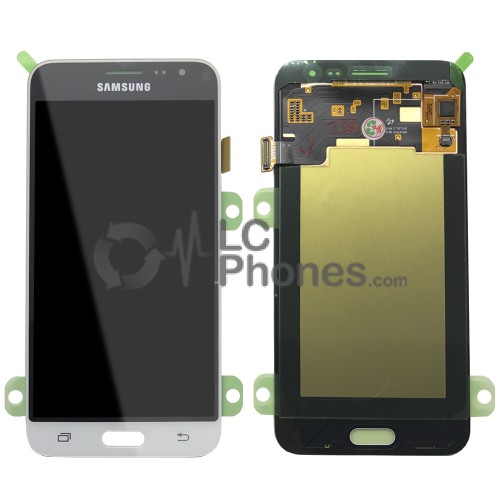 Samsung Galaxy J3 2016 J320F - Full Front LCD Digitizer White (Original Remaded)