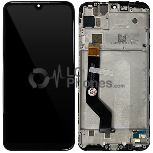 Xiaomi Mi Play - Full Front LCD Digitizer with Frame Black