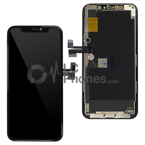 iPhone 11 Pro - Full Front OLED Digitizer Black ( Original Remaded )