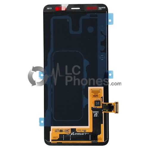 Samsung Galaxy A8 (2018) A530 - Full Front LCD Digitizer Black (Original Remaded)