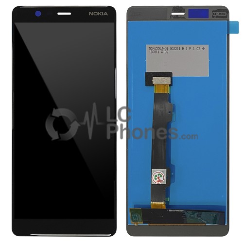 Nokia 5.1 - Full Front LCD Digitizer Black