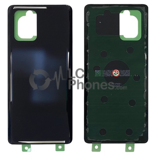 Samsung Galaxy S10 Lite G770F - Battery Cover With Adhesive Prism Black