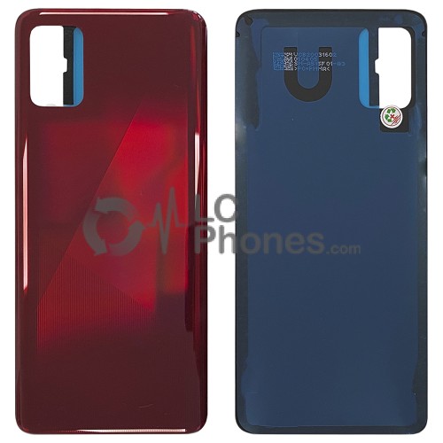 Samsung Galaxy A31 A315 - Battery Cover with Adhesive Prism Crush Red