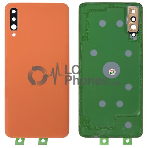 Samsung Galaxy A70 A705 - Battery Cover with Adhesive Coral