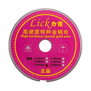 Lick - Gold High Hardness Wire For LCD Separator 0.04mm 100m