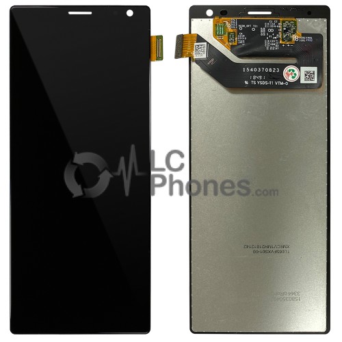 Sony Xperia 10 Plus - Full Front LCD Digitizer Black