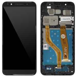 Alcatel Vodafone Smart N9 VFD720 - Full Front LCD Digitizer Black with Frame