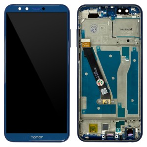 Huawei Honor 9 Lite - Full Front LCD Digitizer With Frame Blue