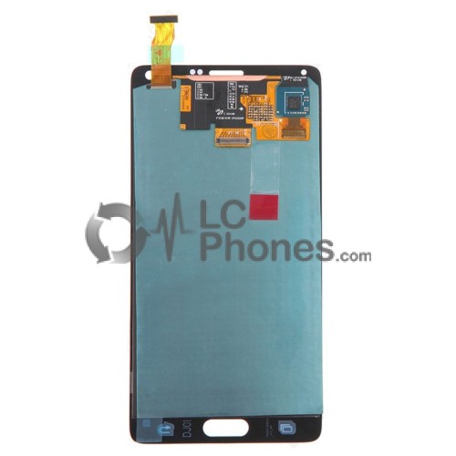 Samsung Note 4 N910F - Full Front LCD Digitizer White < Service Pack >