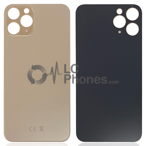 iPhone 11 Pro - Battery Cover with Big Camera Hole Gold