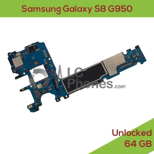 Samsung Galaxy S8 G950 - Fully Functional Logic Board 64GB UNLOCKED