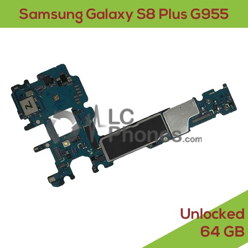 Samsung Galaxy S8 Plus G955 - Fully Functional Logic Board 64GB UNLOCKED