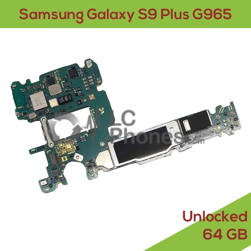 Samsung Galaxy S9 Plus G965 - Fully Functional Logic Board 64GB UNLOCKED