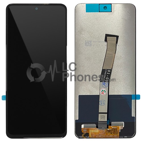 Xiaomi Redmi Note 10 Lite / Redmi Note 9S / Redmi Note 9 Pro / Redmi Note 9 Pro Max - Full Front LCD Digitizer Black