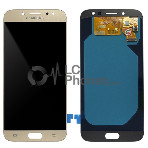 Samsung Galaxy J7 2017 J730 / J7 Pro - Full Front LCD Digitizer Gold (OLED)