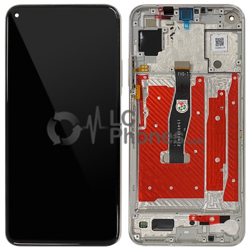 Huawei Honor 20 - Full Front LCD Digitizer with Frame Icelandic White