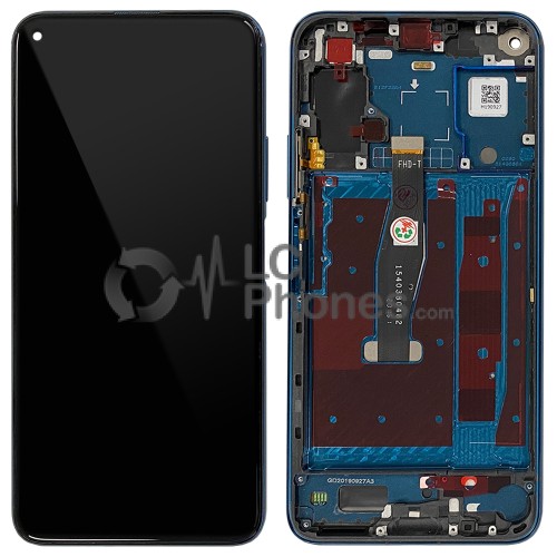 Huawei Honor 20 Pro - Full Front LCD Digitizer with Frame Phantom Blue