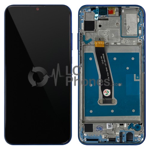 Huawei Honor 20 Lite (EU) / Honor 20i - Full Front LCD Digitizer with Frame Phantom Blue