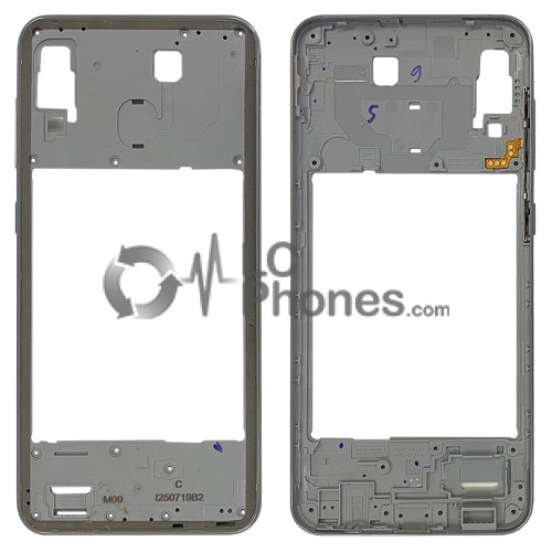 Samsung Galaxy A30 A305 - Middle Plate Frame Silver