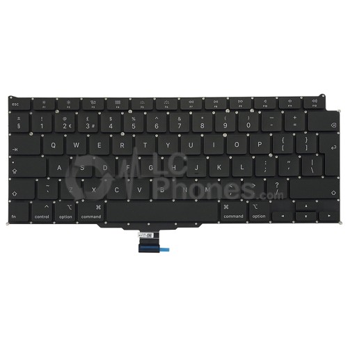 Macbook Air 13 inch Retina A2179 2020 - British Keyboard UK Layout with Backlight