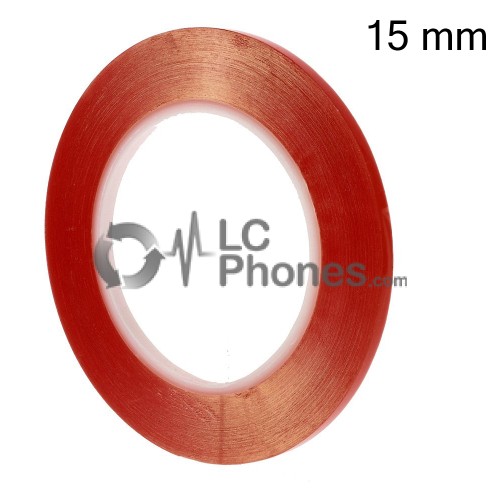 15mm x 50m Double-sided Clear Adhesive Sticker Tape