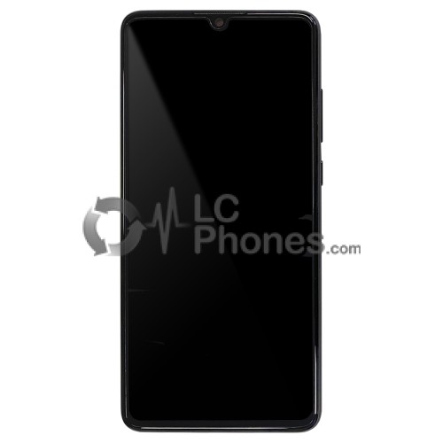 Huawei P30 ELE-L29 ELE-L09 - Full Front LCD Digitzer Black with Frame & Battery < Service Pack >